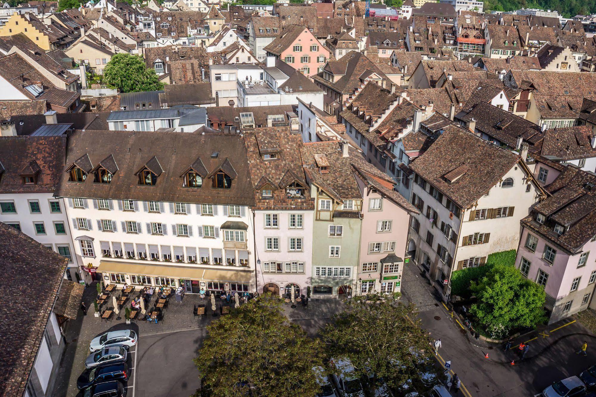 Hotel Kronenhof Schaffhausen Eksteriør billede